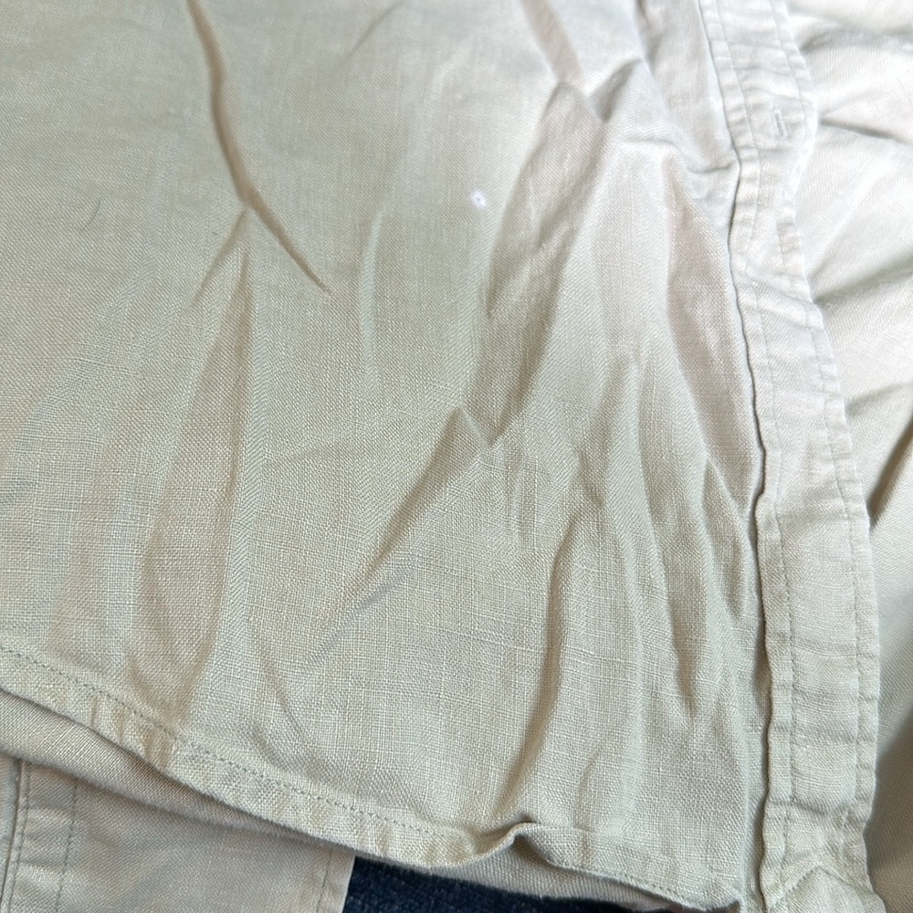 Vintage Ralph Lauren Linen button down blouse - Picture 6 of 6